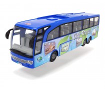 Žaislinis mėlynas autobusas 30 cm | Beach Travel Bus | Dickie 3745005_N